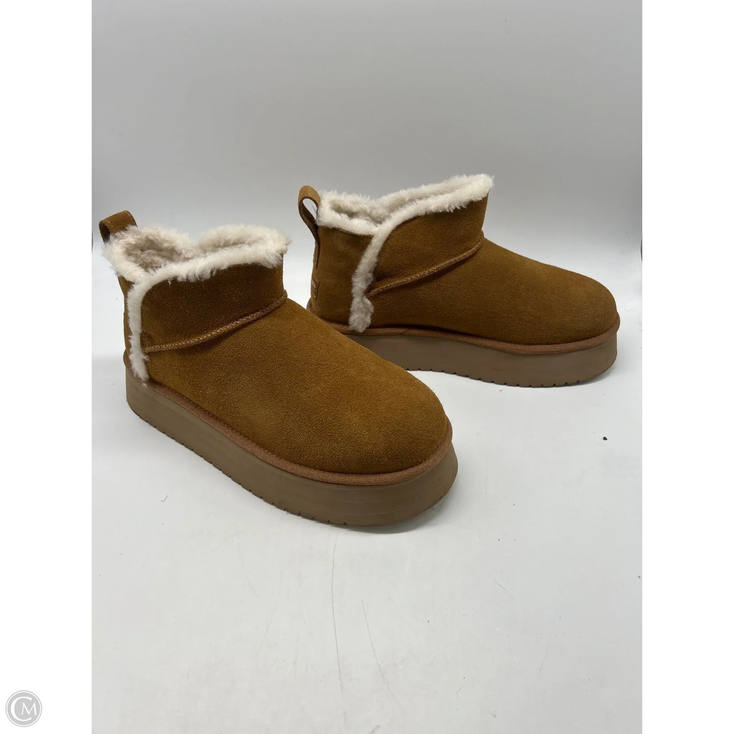 Boots Ankle Flats By Koolaburra By Ugg In Brown, Size: 9