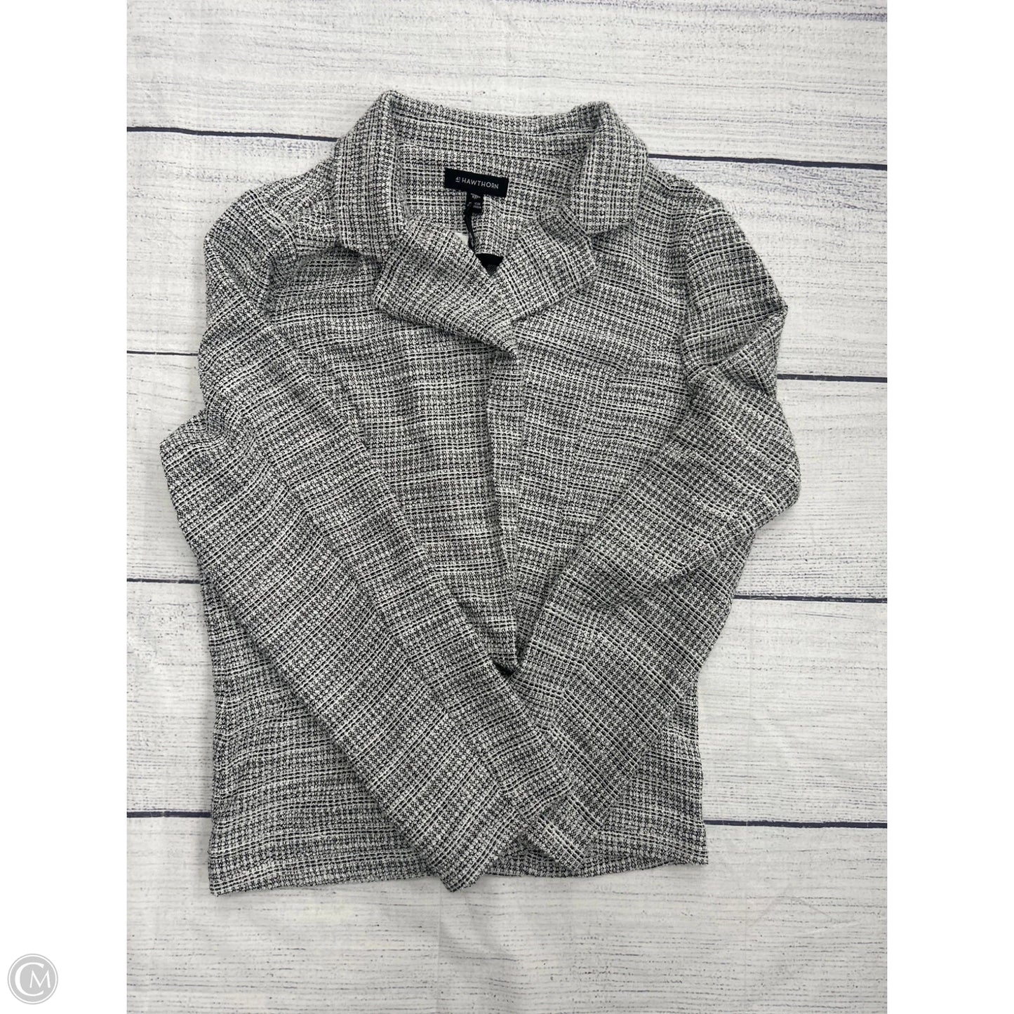 Blazer By 41 Hawthorn In Black & White, Size: 1x