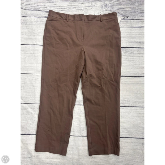 Pants Dress By Liz Claiborne In Brown, Size: 16