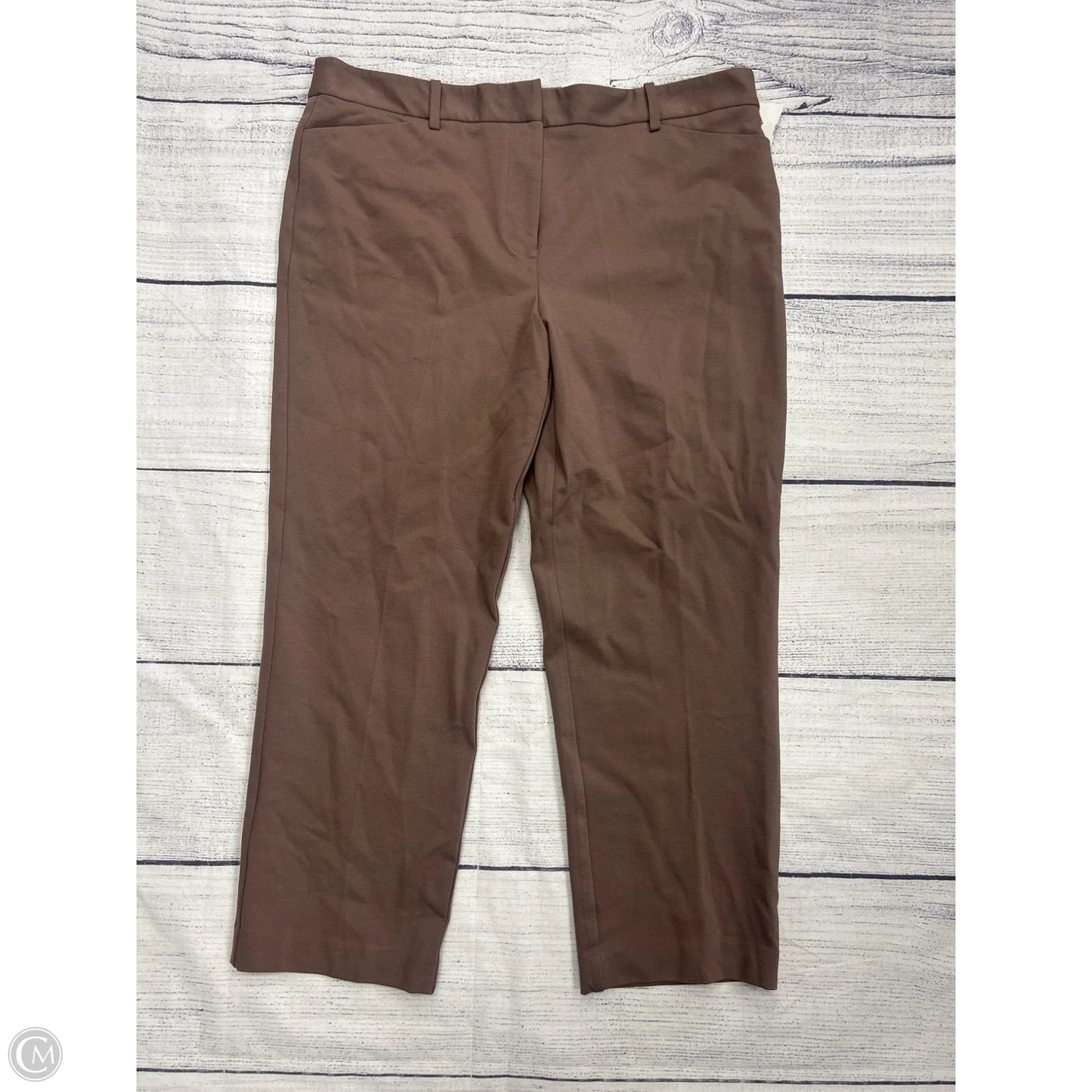 Pants Dress By Liz Claiborne In Brown, Size: 16