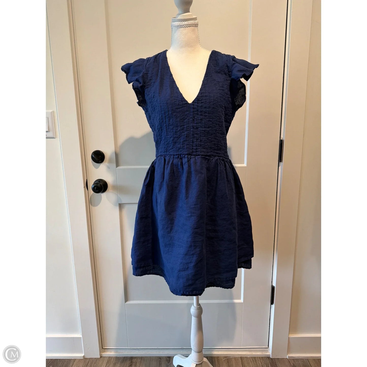 Dress Casual Short By Vineyard Vines In Blue, Size: M