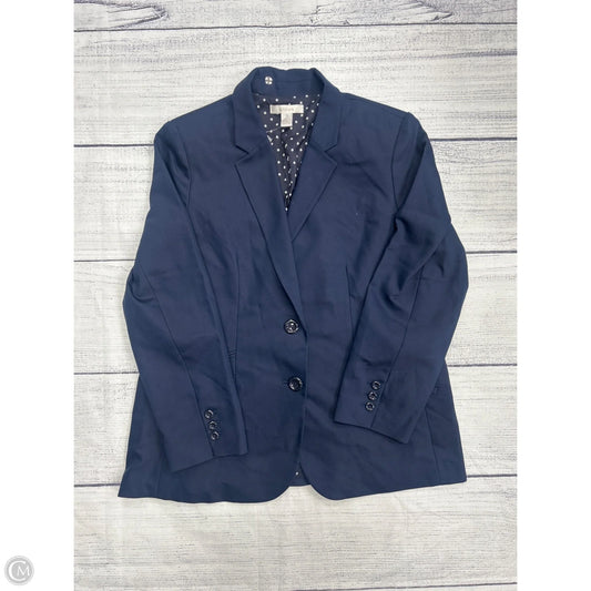 Blazer By Chicos In Blue, Size: L