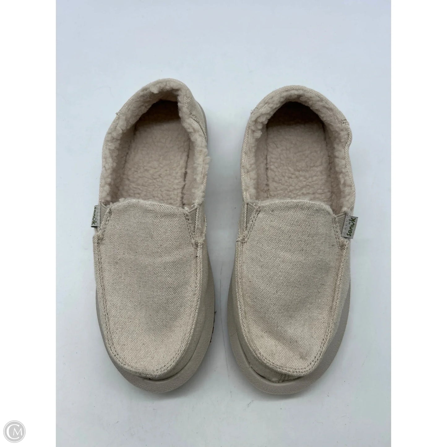 Shoes Flats By Sanuk In Tan, Size: 6