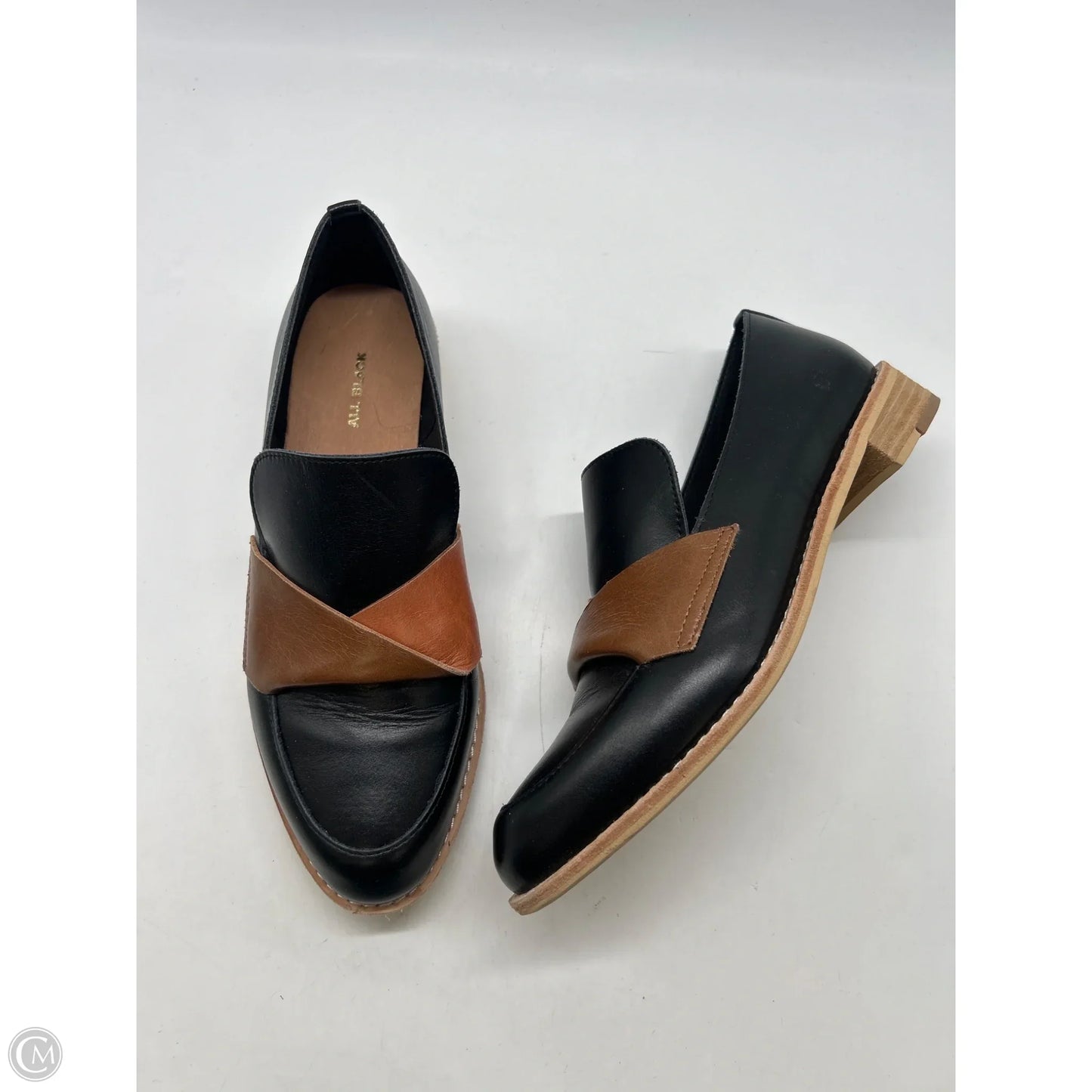 Shoes Flats By Clothes Mentor In Black, Size: 9.5