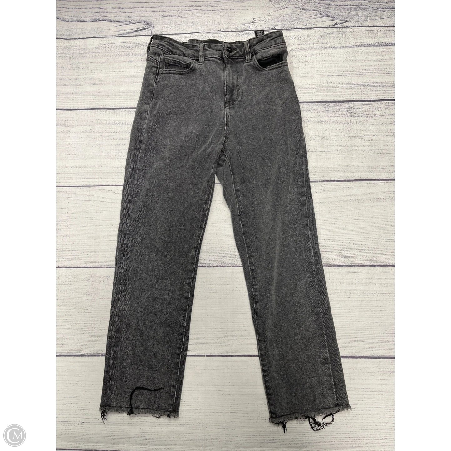 Jeans Straight By Kendall + Kylie In Grey, Size: 4
