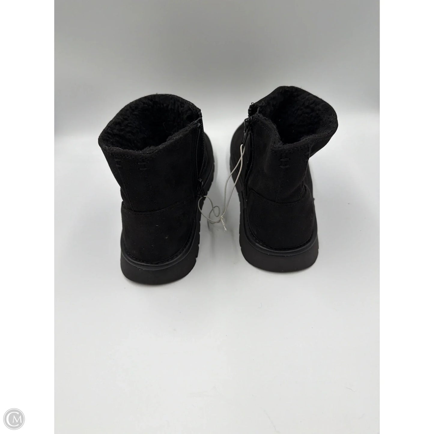 Boots Ankle Flats By Universal Thread In Black, Size: 7