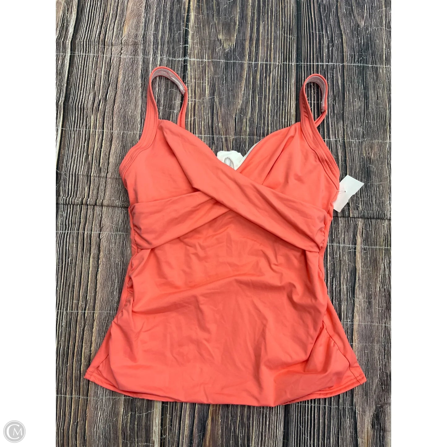 Swimsuit Top By Lands End In Coral, Size: 6