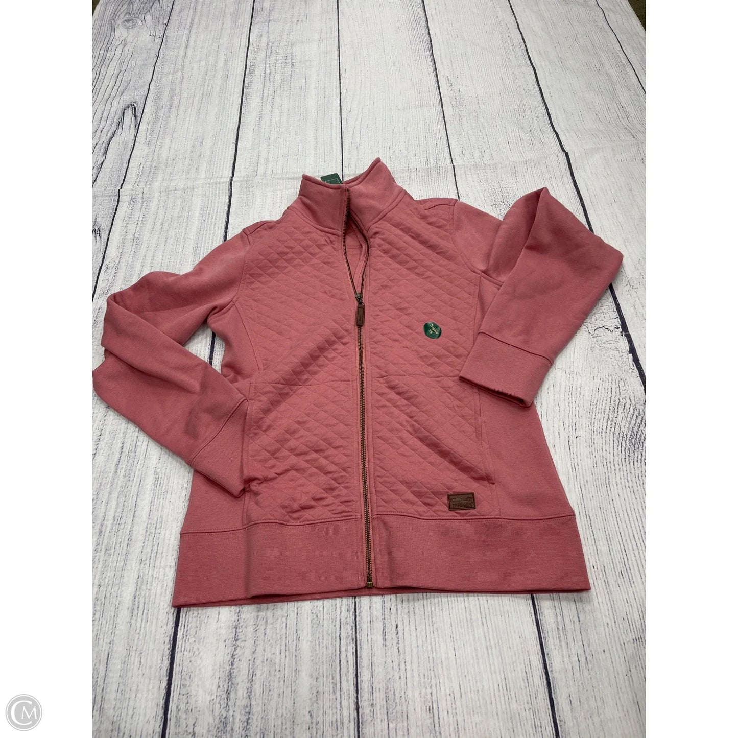 Jacket Shirt By L.l. Bean In Pink, Size: Xs