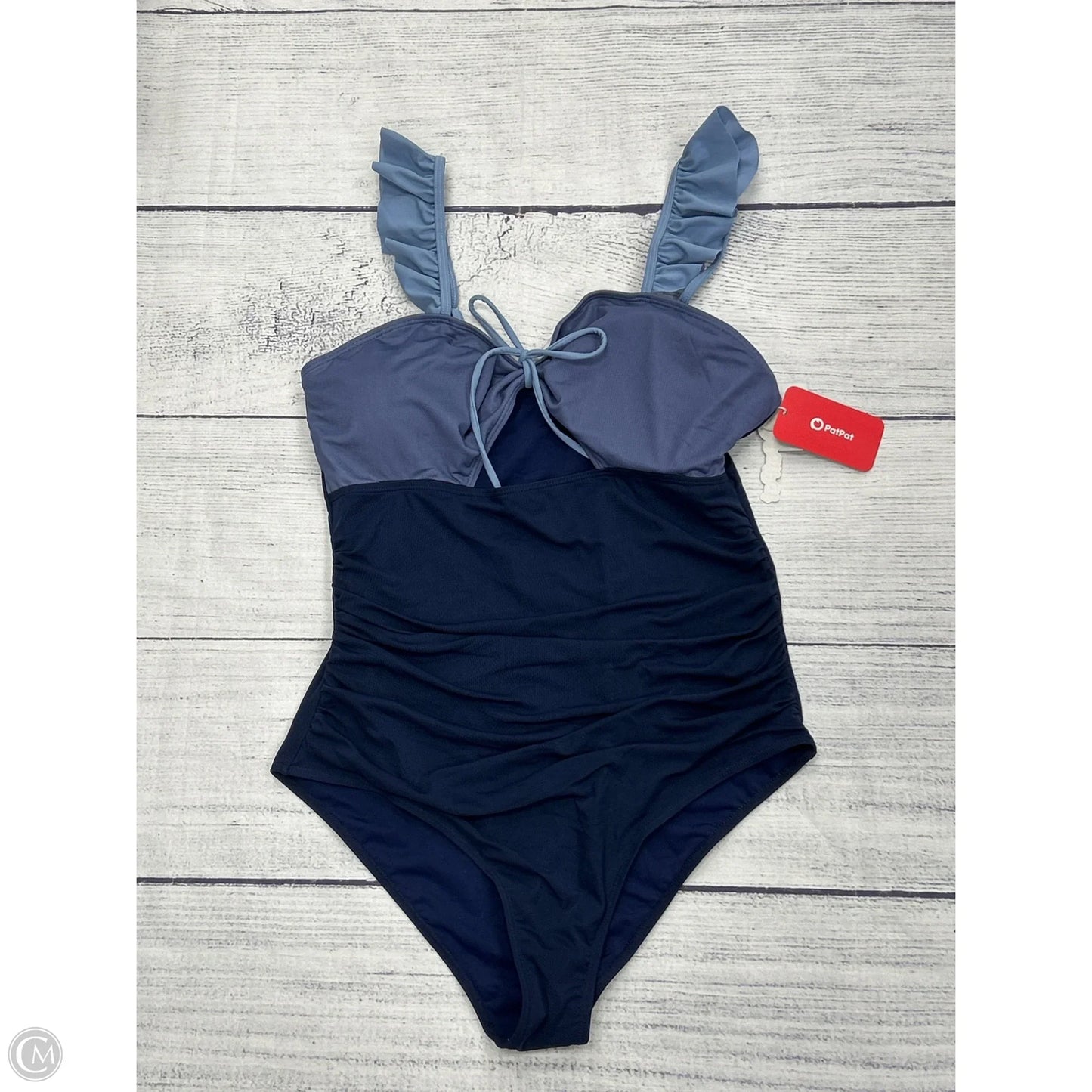 Swimsuit By Clothes Mentor In Blue, Size: Xl
