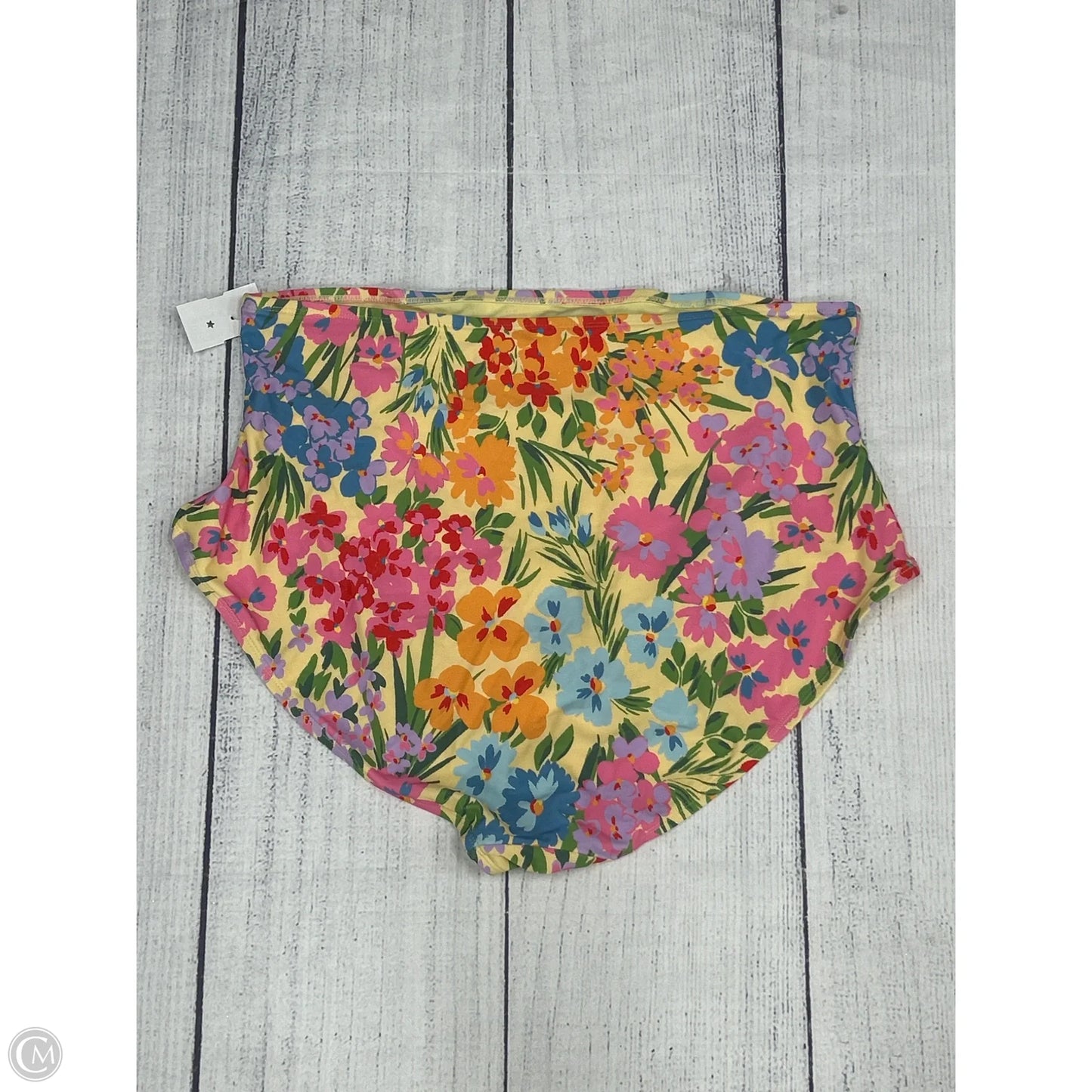 Swimsuit Bottom By Clothes Mentor In Yellow, Size: 3x