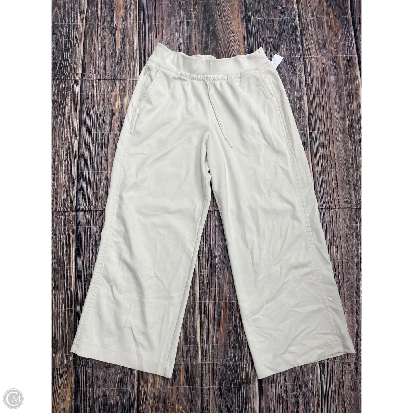 Athletic Pants By Athleta In Cream, Size: Xl
