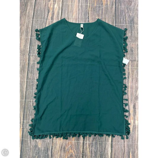 Swimwear Cover-up By Clothes Mentor In Green, Size: Osfm