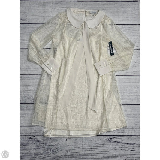 Dress Casual Short By Modcloth In White, Size: L