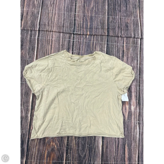 Top Short Sleeve By We The Free In Tan, Size: M
