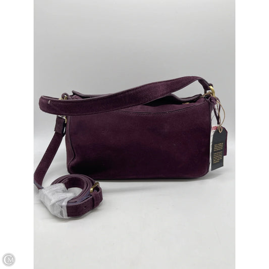 Crossbody Leather By Clothes Mentor, Size: Medium