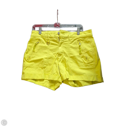 Shorts By White House Black Market In Yellow, Size: 8