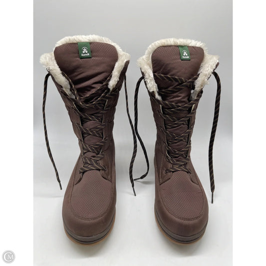 Boots Snow By Kamik In Brown, Size: 8