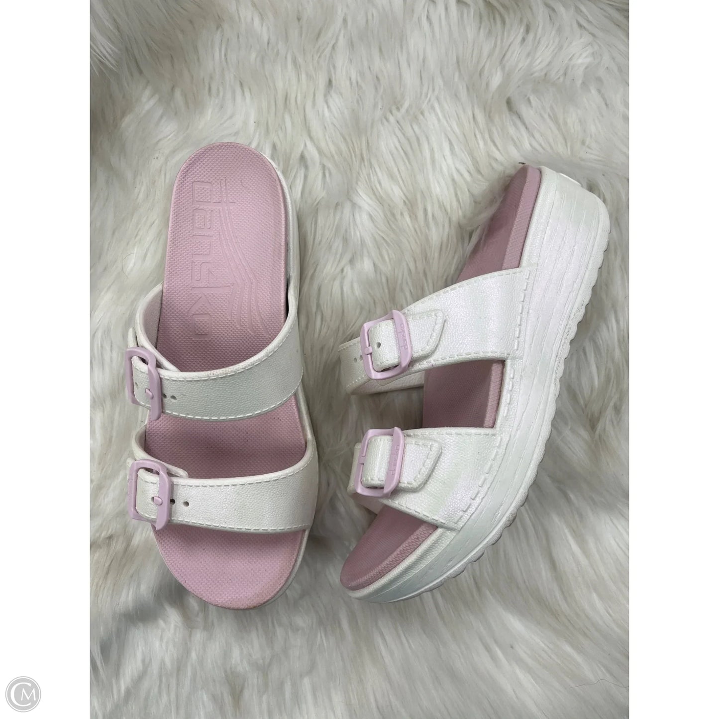 Sandals Flats By Dansko In White, Size: 10.5