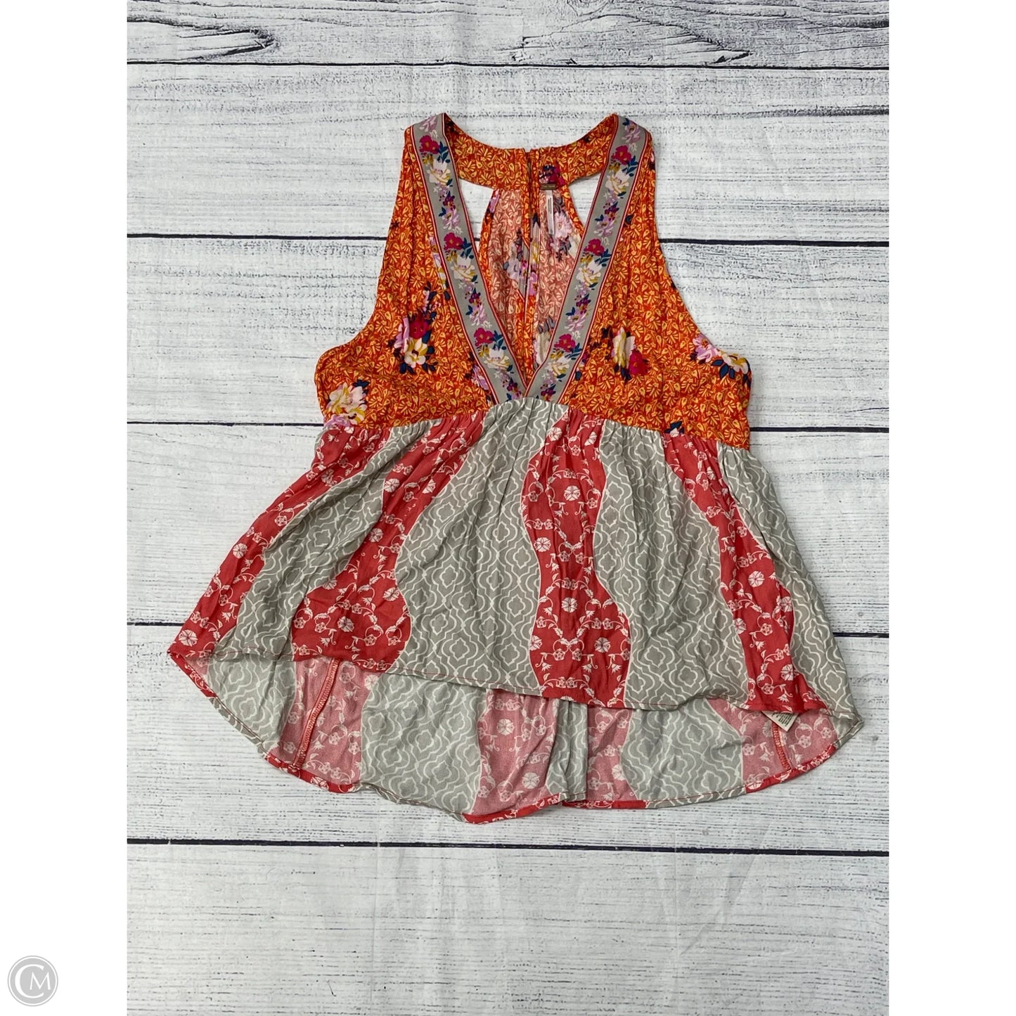 Tank Top By Free People In Orange, Size: L