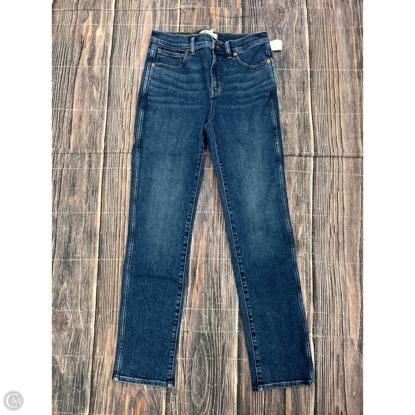 Jeans Skinny By Madewell In Blue, Size: 6
