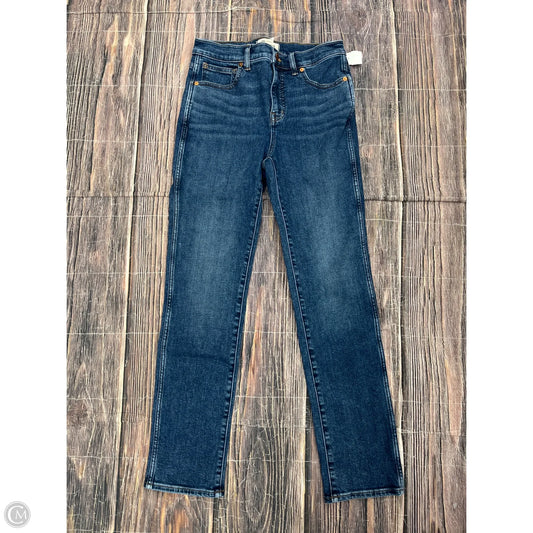 Jeans Skinny By Madewell In Blue, Size: 6