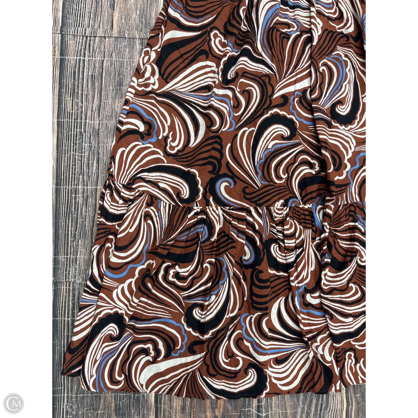 Dress Casual Maxi By Loft In Brown, Size: S