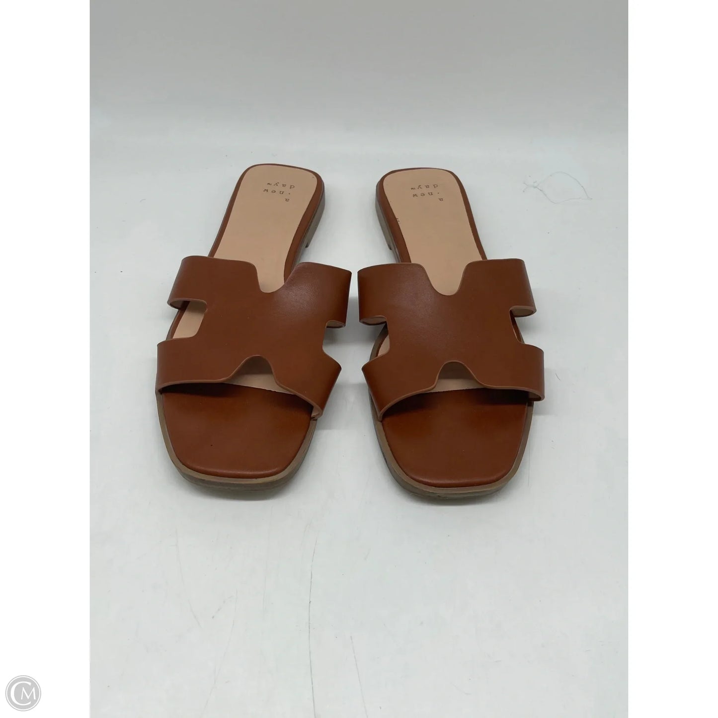 Sandals Flats By A New Day In Brown, Size: 8.5