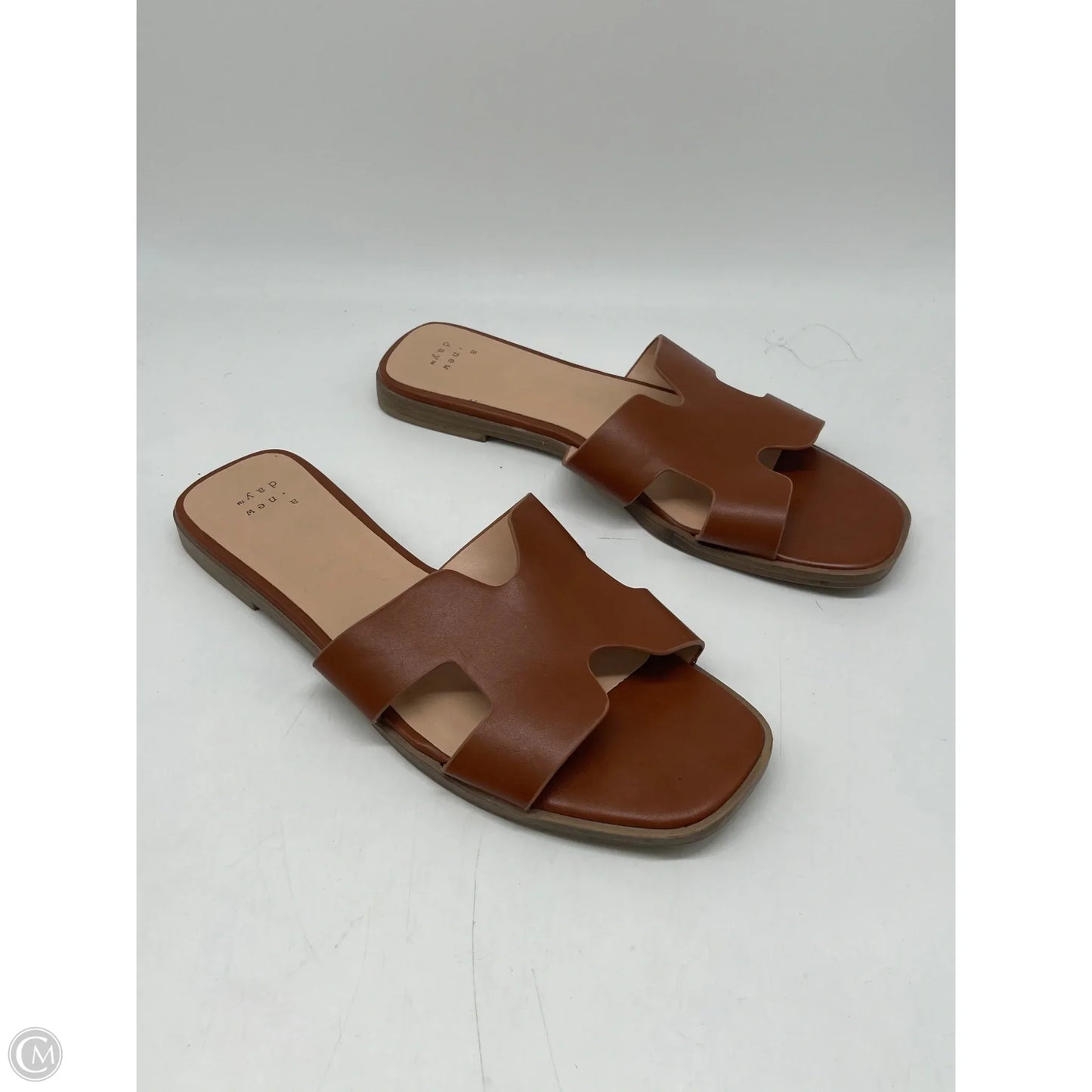 Sandals Flats By A New Day In Brown, Size: 8.5