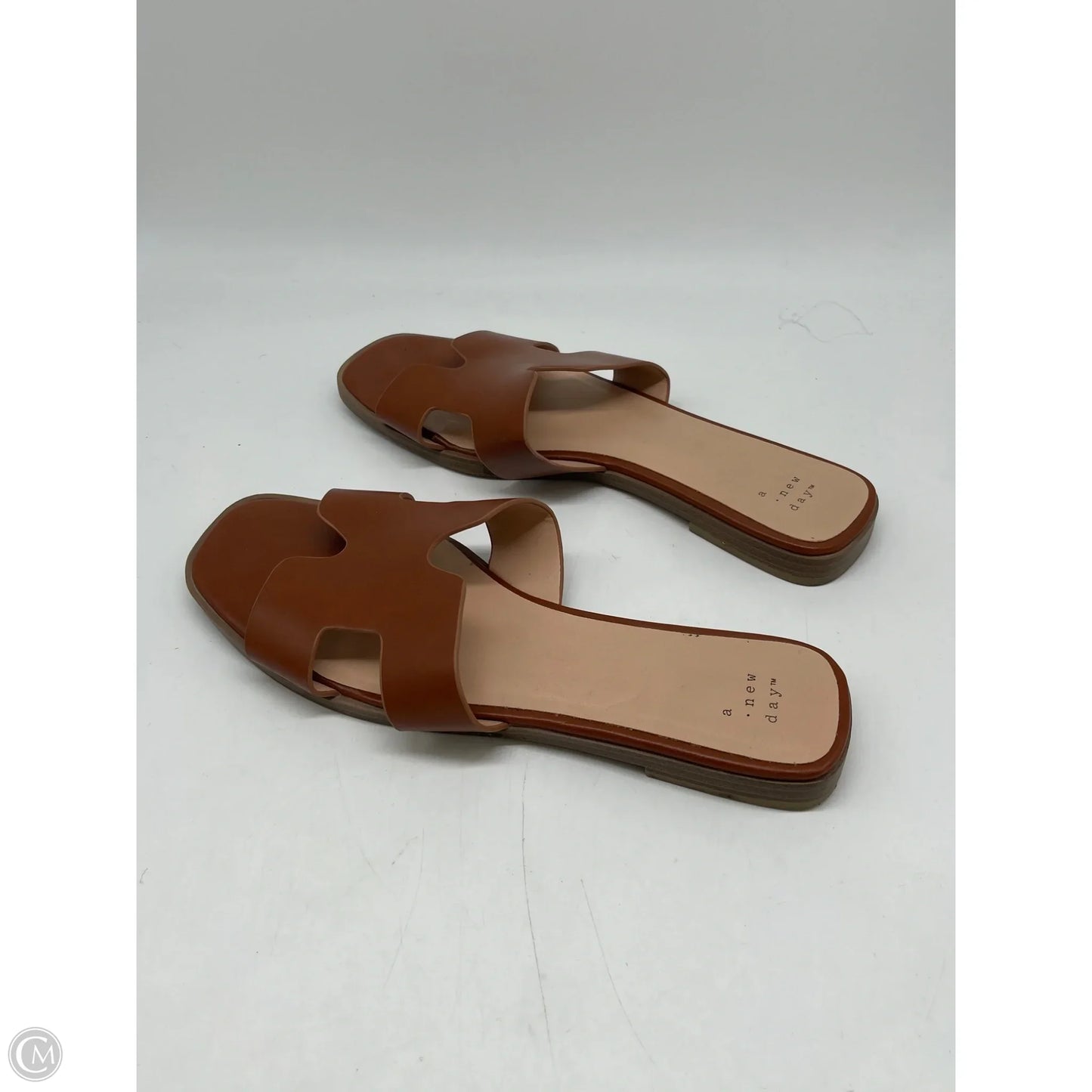 Sandals Flats By A New Day In Brown, Size: 8.5
