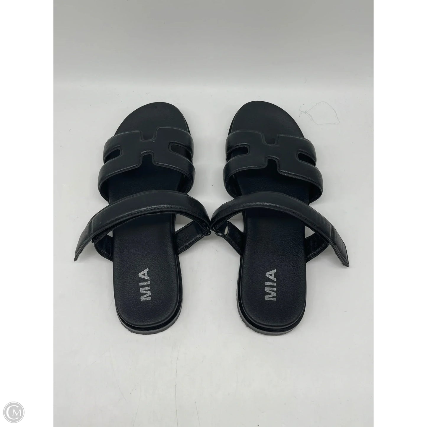 Sandals Flats By Mia In Black, Size: 8.5