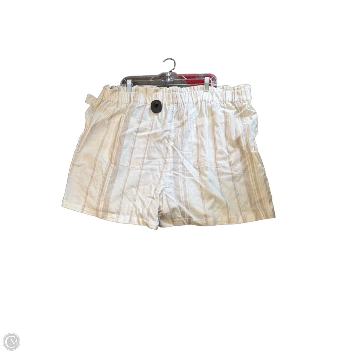 Shorts By Falls Creek In Cream, Size: 3x