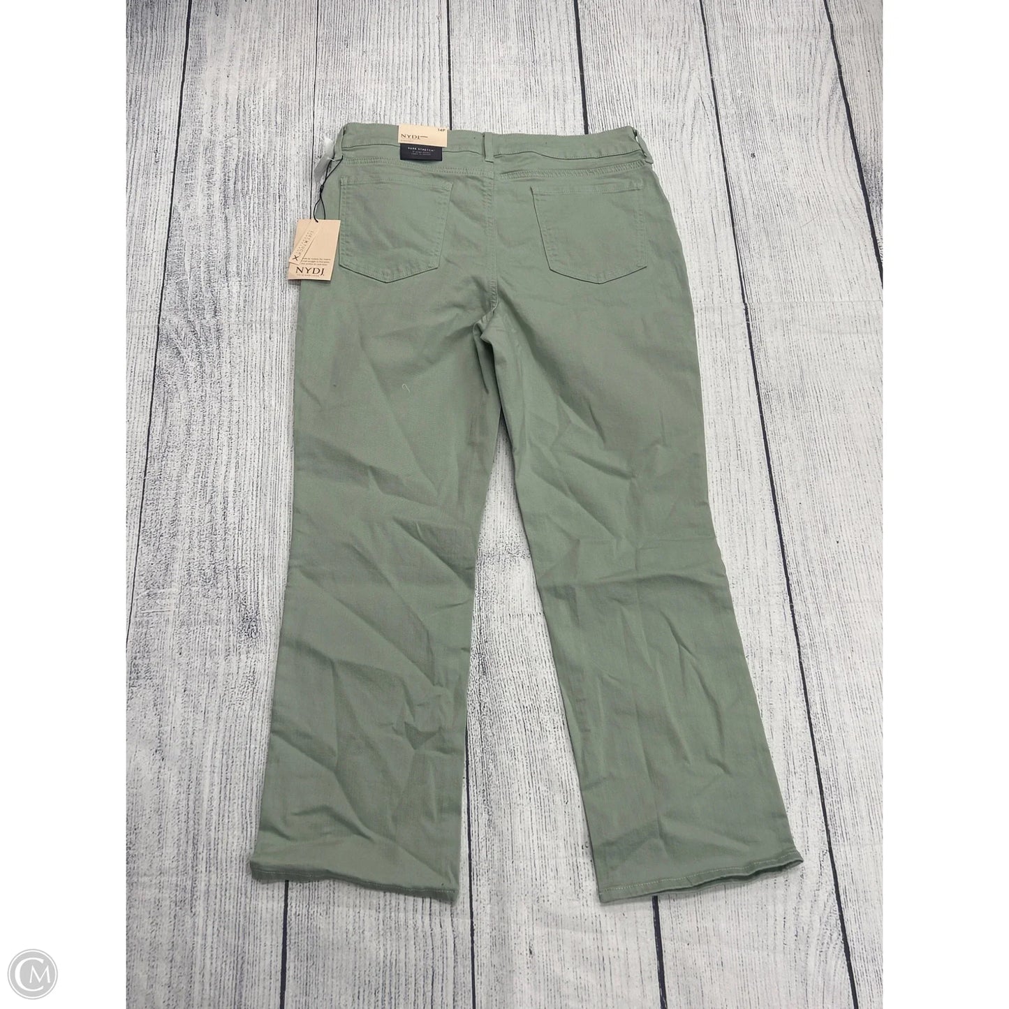 Pants Chinos & Khakis By Not Your Daughters Jeans In Green, Size: 14p