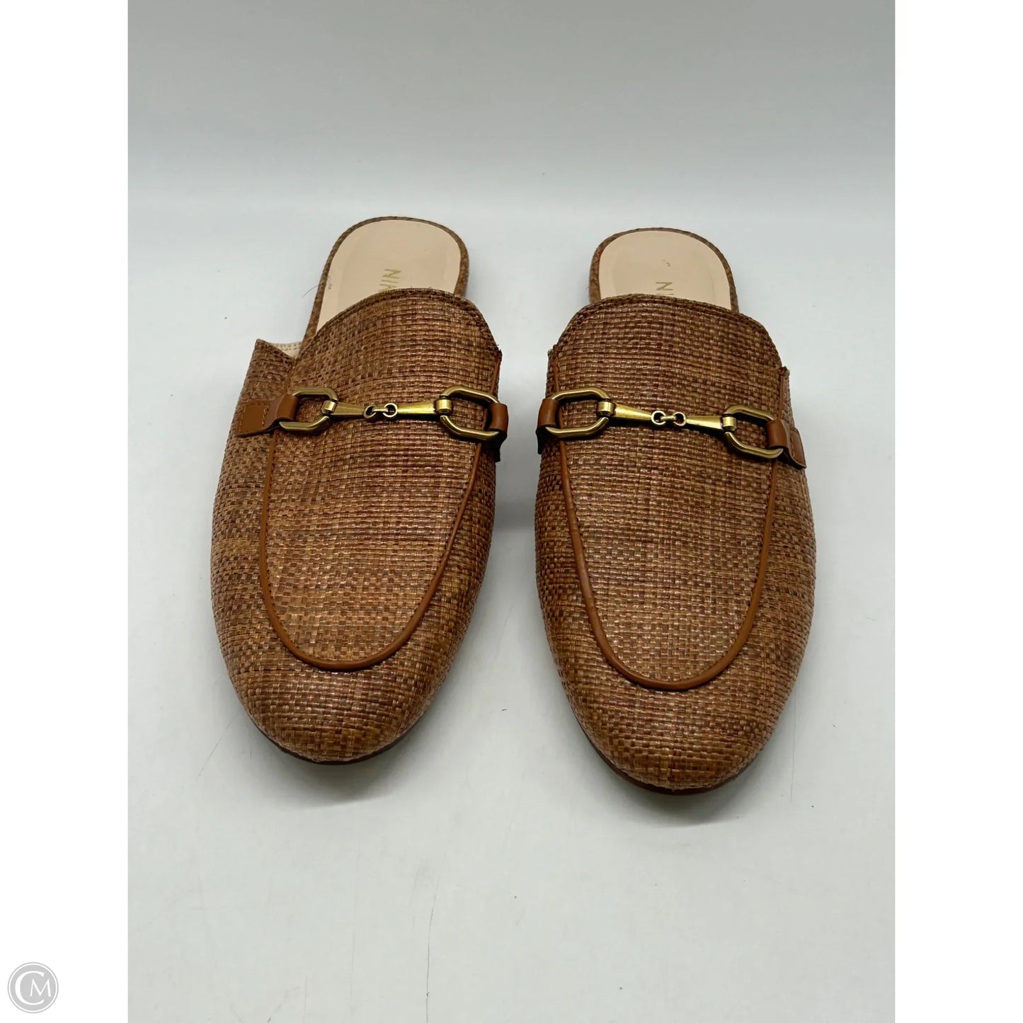 Shoes Flats By Nine West In Brown, Size: 8