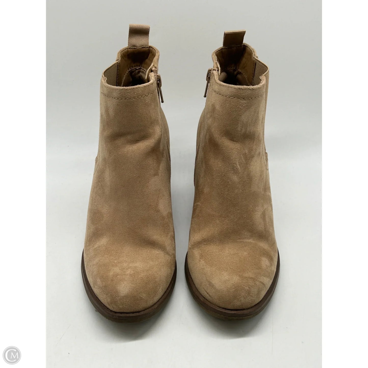 Boots Ankle Heels By Sonoma In Tan, Size: 8.5
