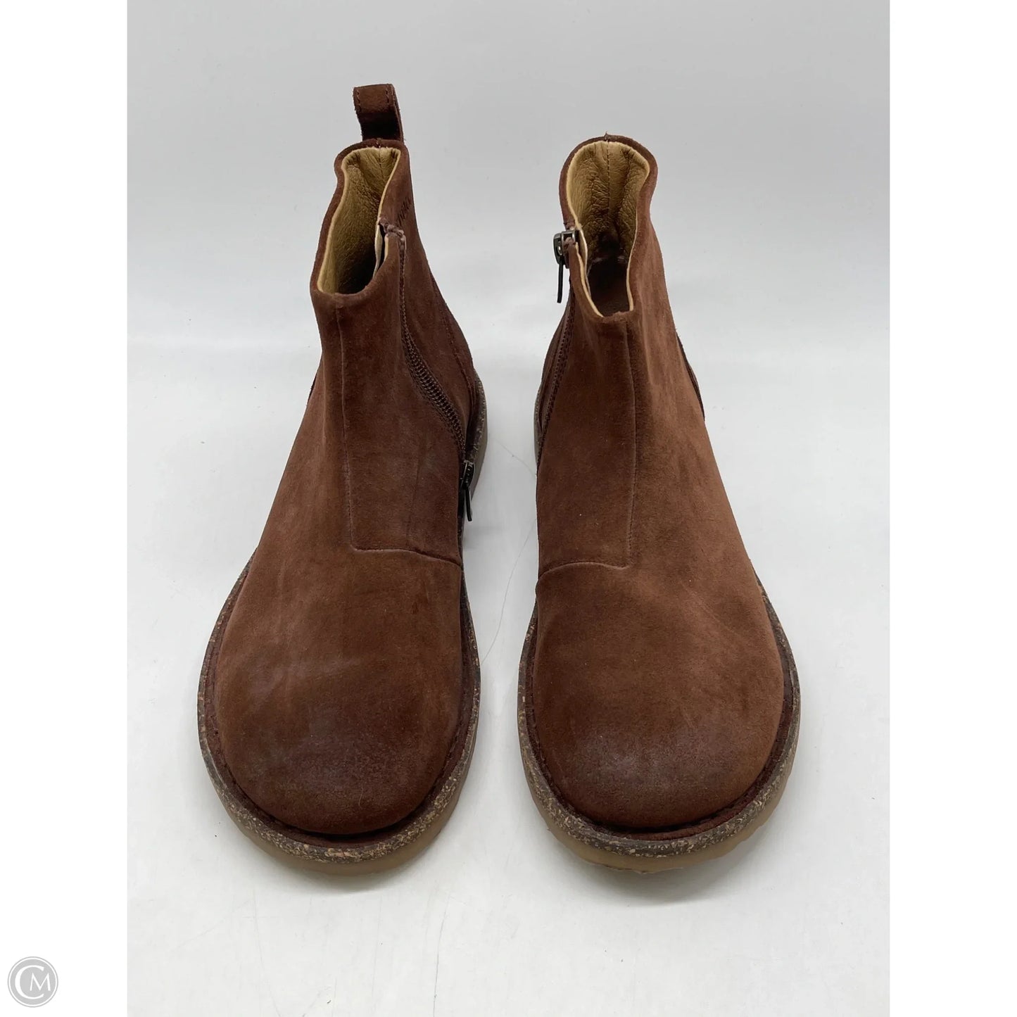 Boots Ankle Flats By Birkenstock In Brown, Size: 9