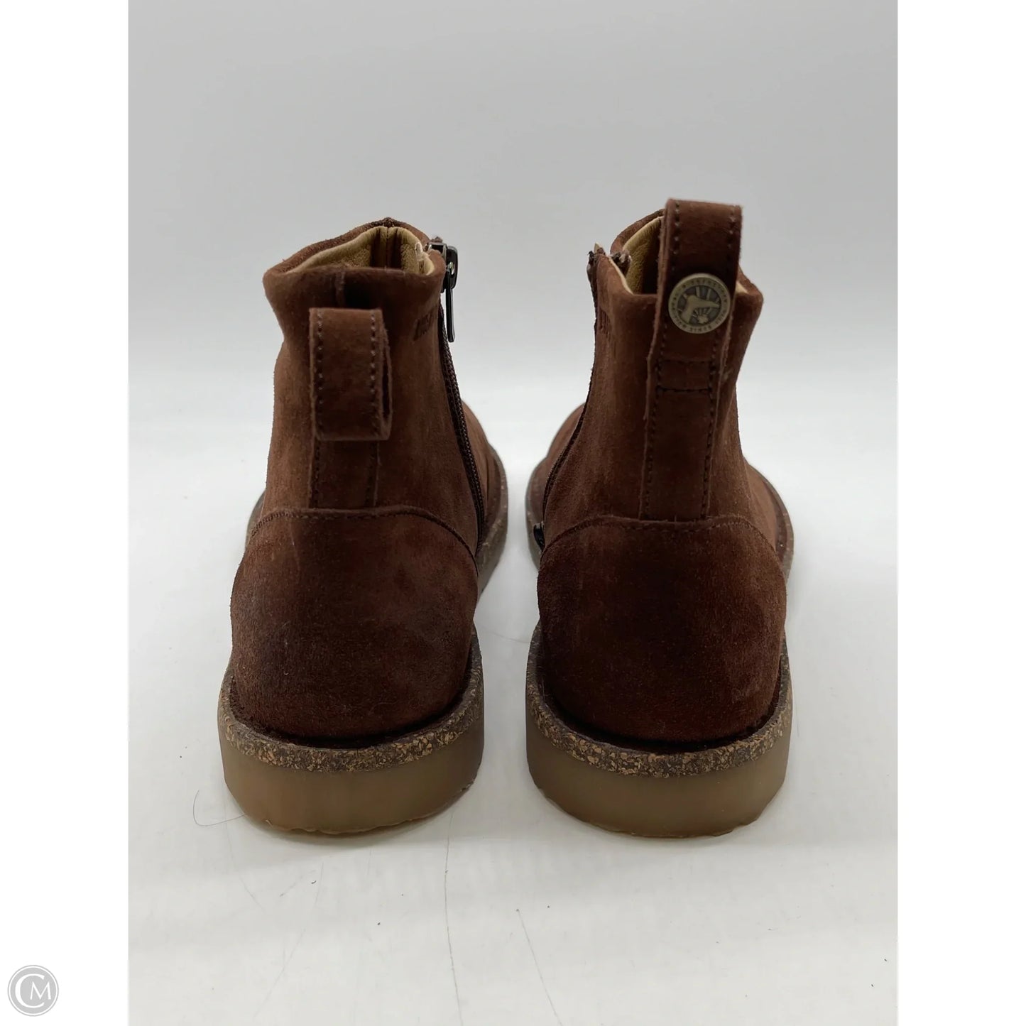 Boots Ankle Flats By Birkenstock In Brown, Size: 9
