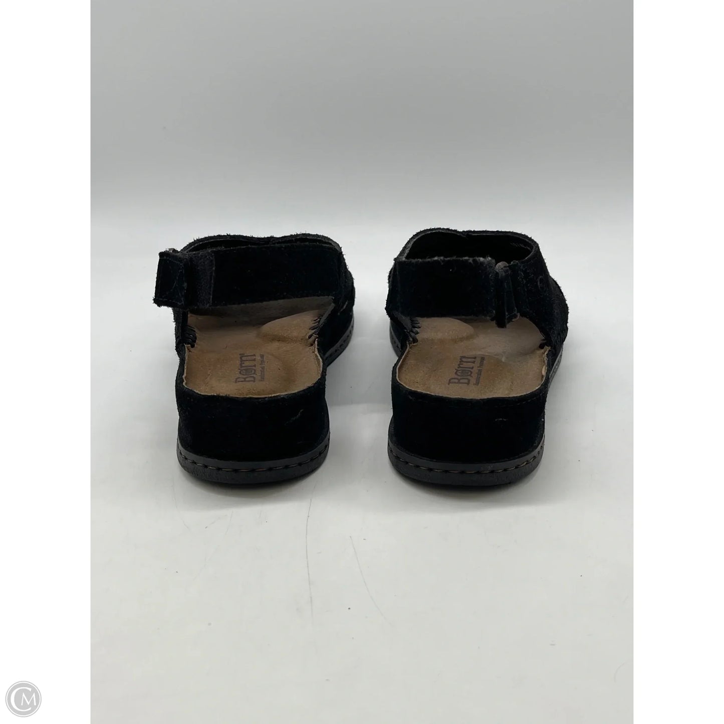 Sandals Heels Wedge By Born In Black, Size: 10