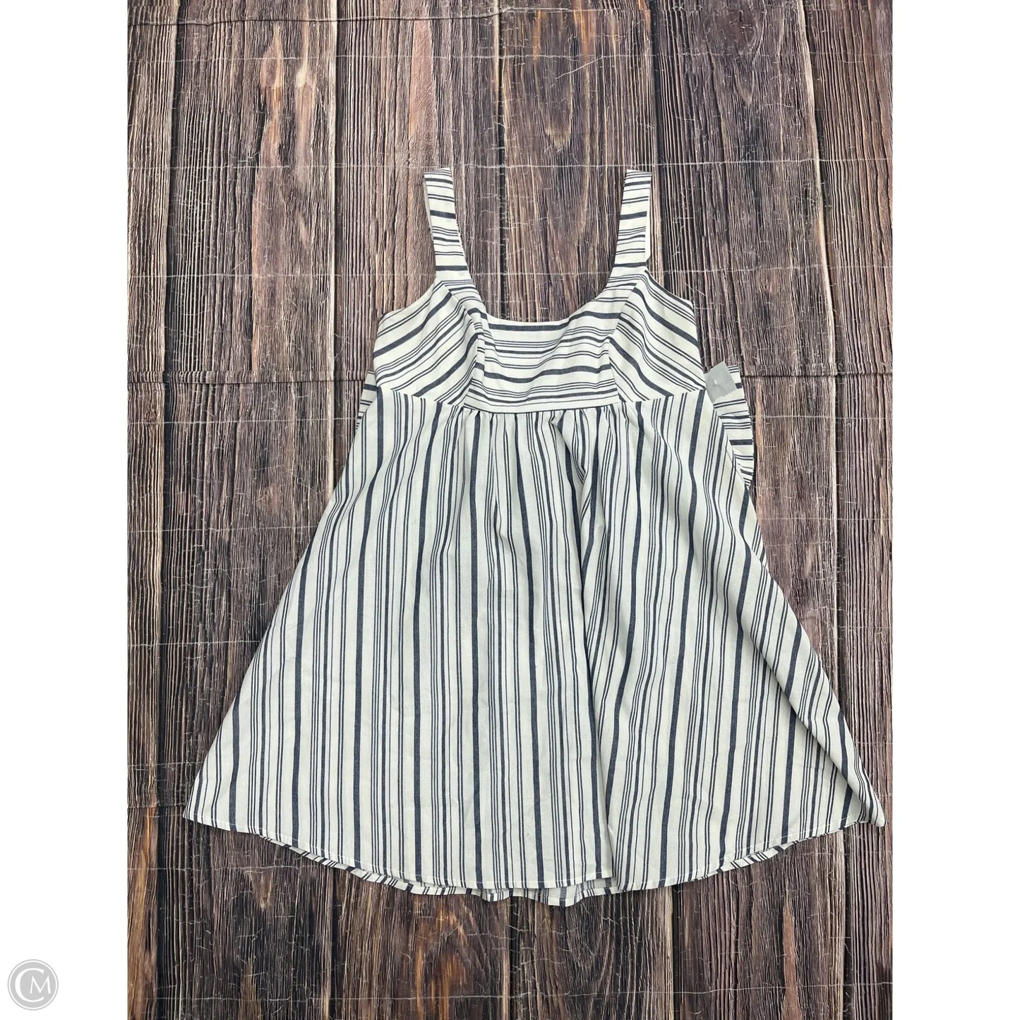 Dress Casual Short By Clothes Mentor In Striped Pattern, Size: L