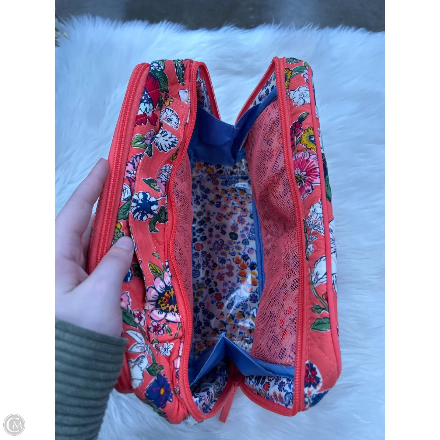 Makeup Bag By Vera Bradley, Size: Large