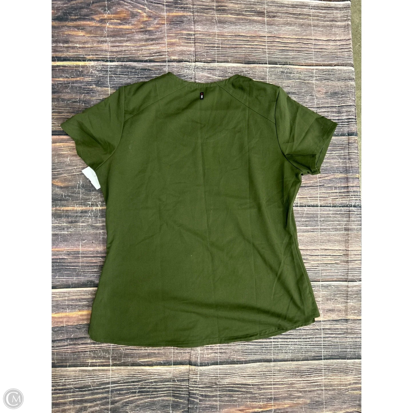 Top Short Sleeve By Clothes Mentor In Green, Size: L