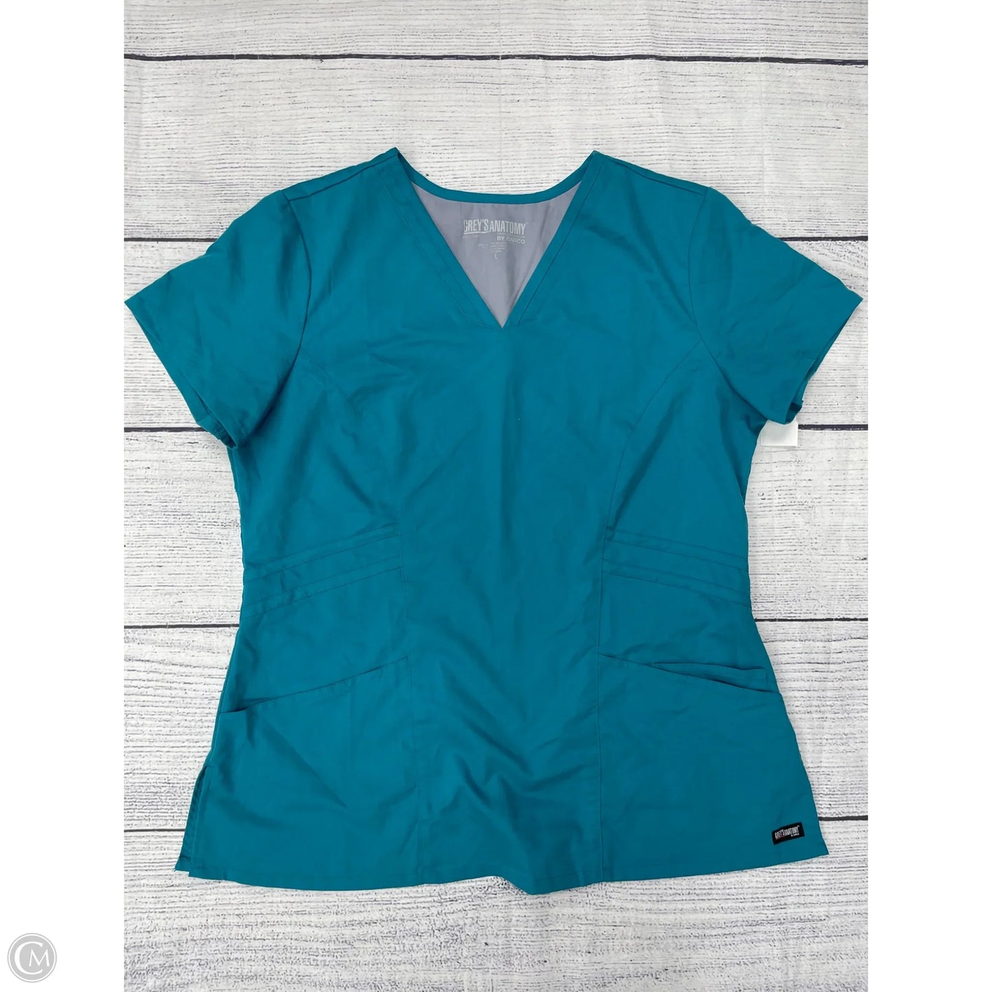 Top Short Sleeve By Clothes Mentor In Blue, Size: L