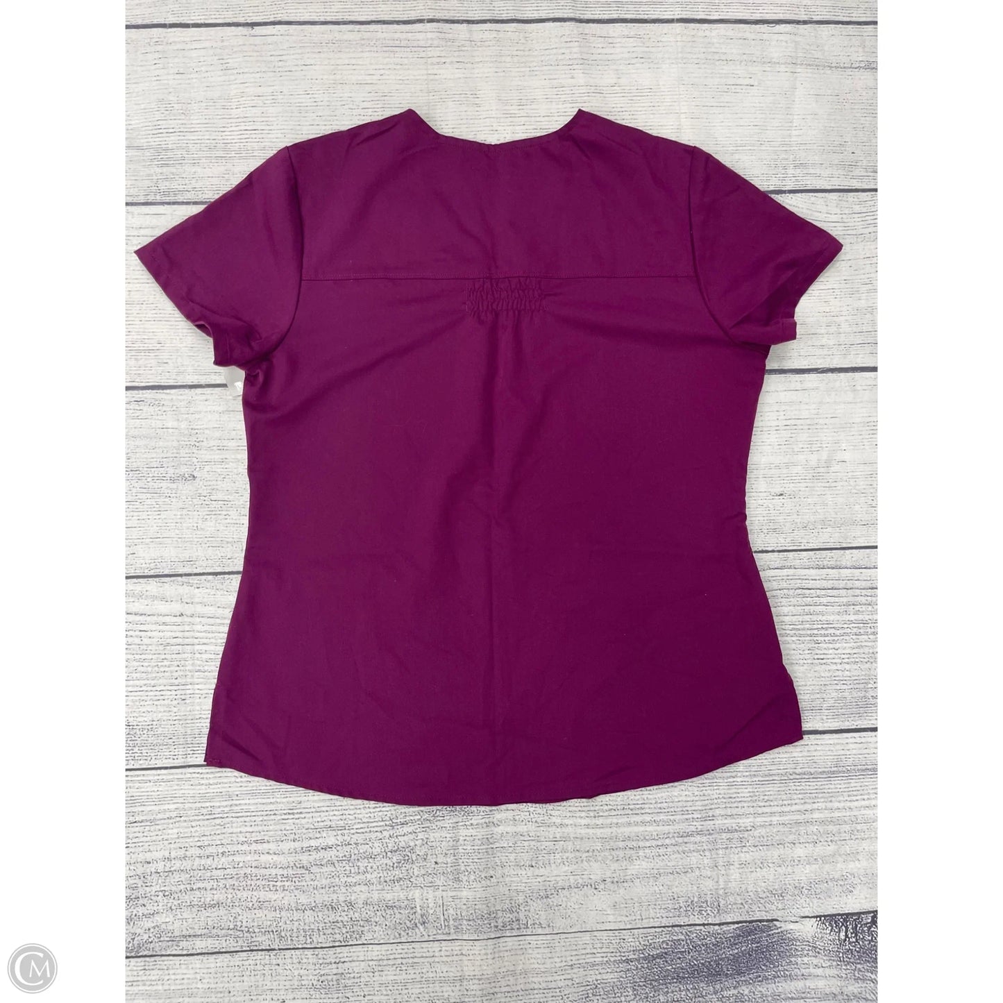 Top Short Sleeve By Clothes Mentor In Purple, Size: L