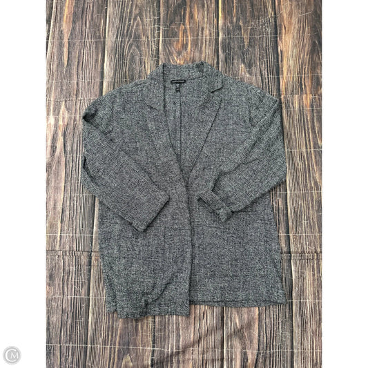 Blazer By Eileen Fisher In Grey, Size: M