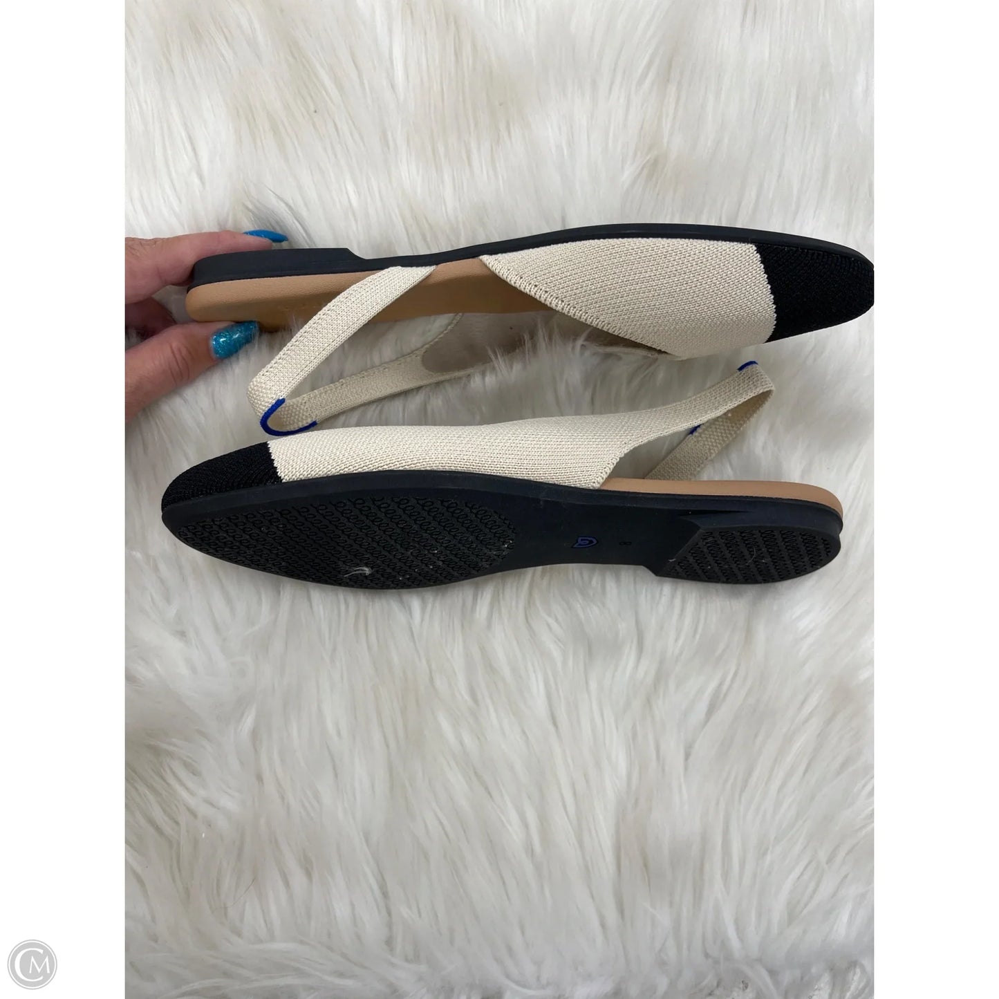 Shoes Flats By Rothys In Cream, Size: 8