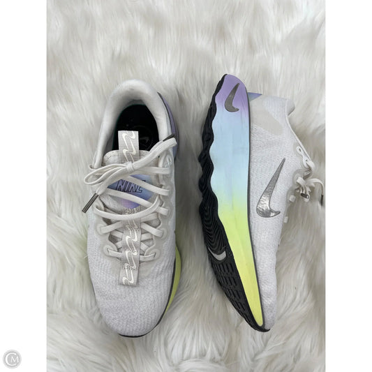 Shoes Athletic By Nike In White, Size: 8.5