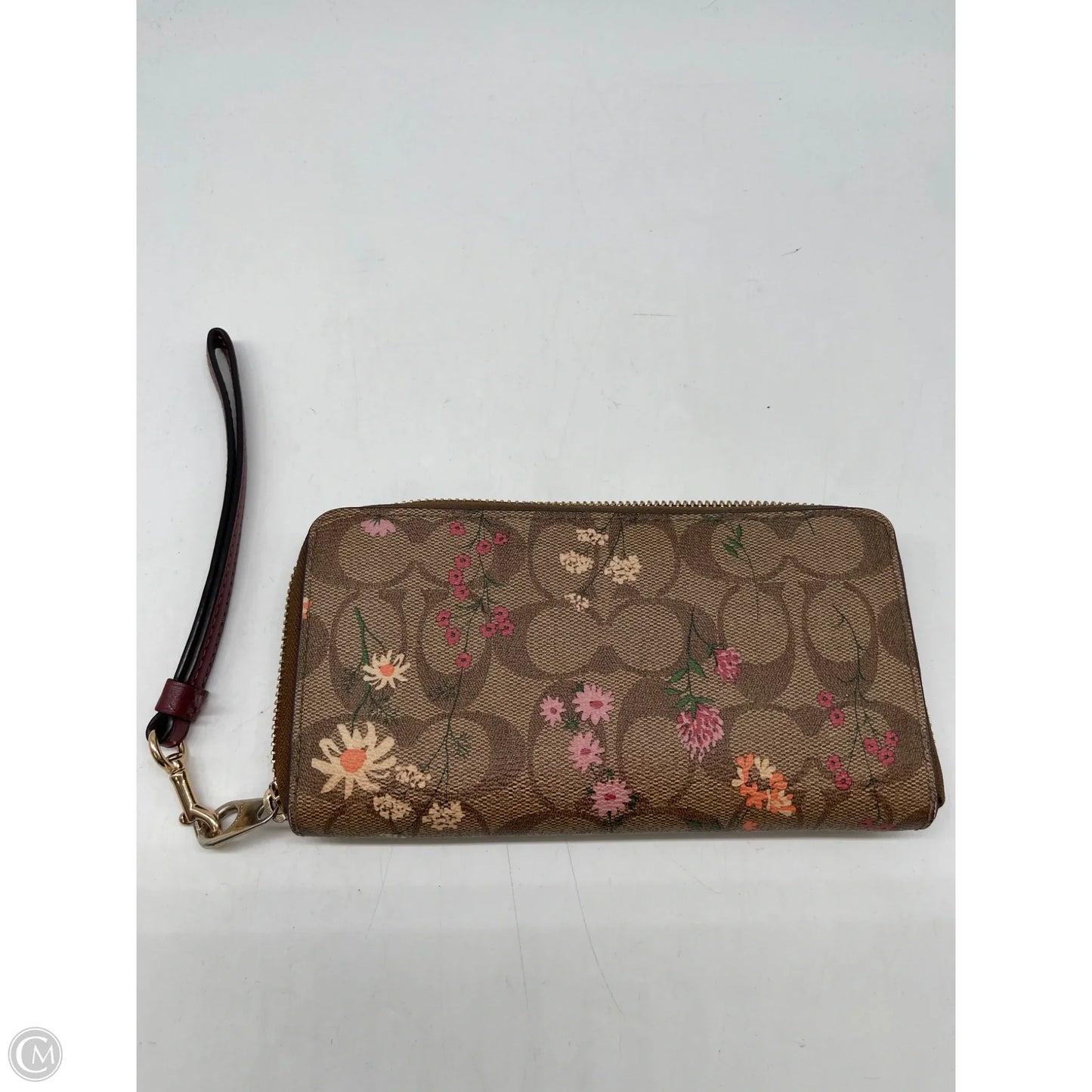Wristlet Designer By Coach, Size: Large