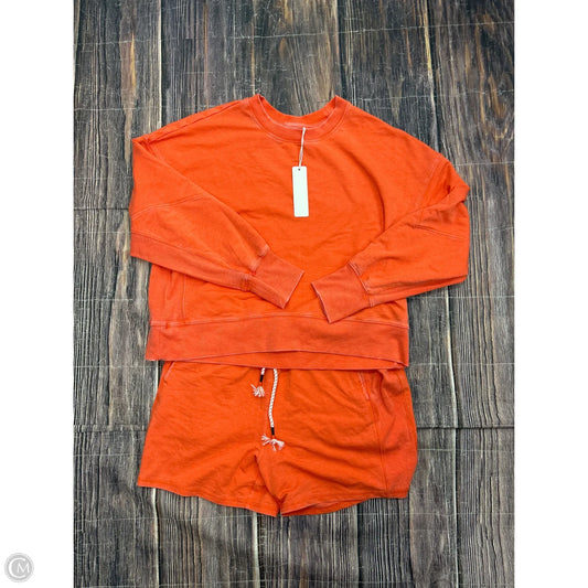 Shorts Set By Sundry In Orange, Size: Xl