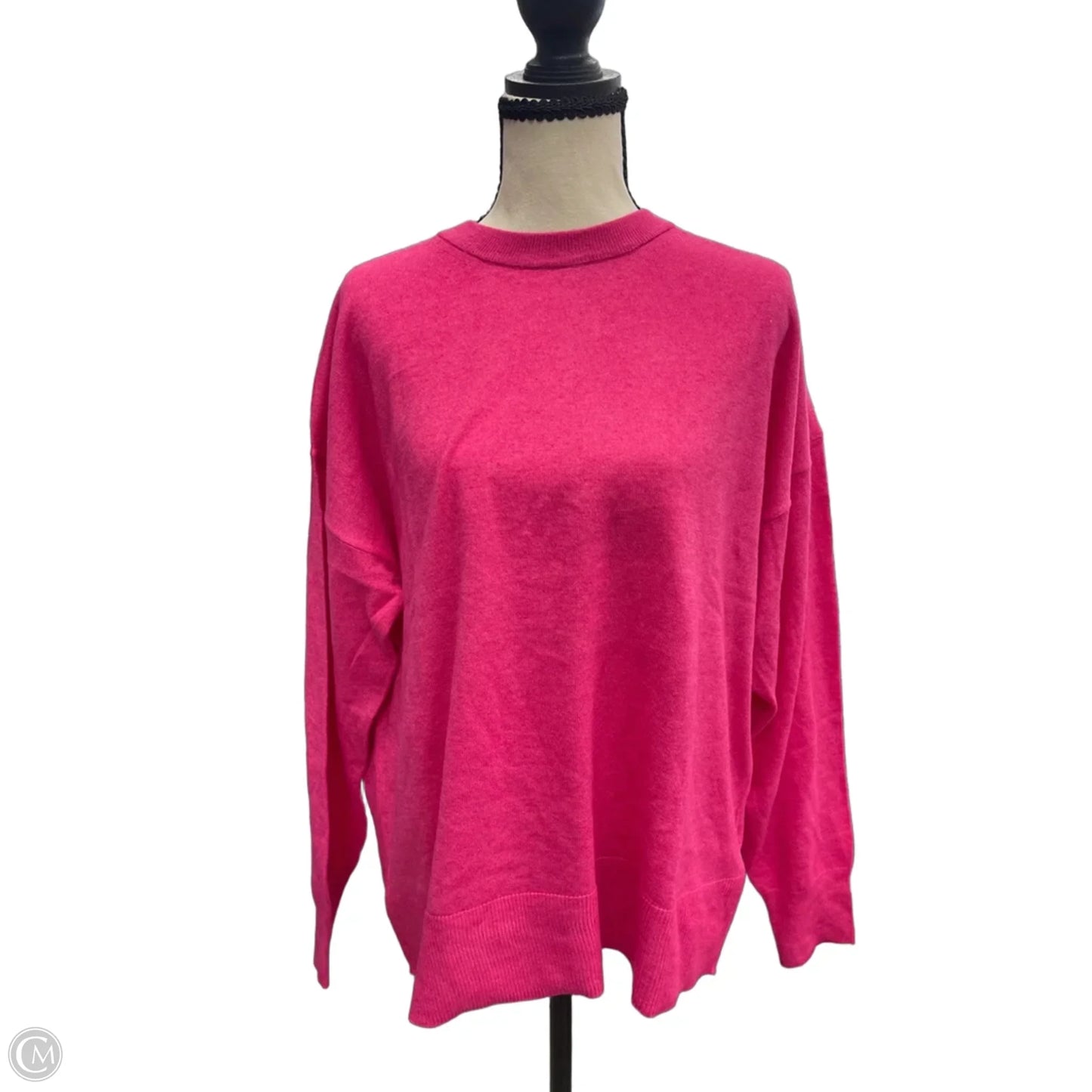 Sweater By Primark In Pink, Size: L