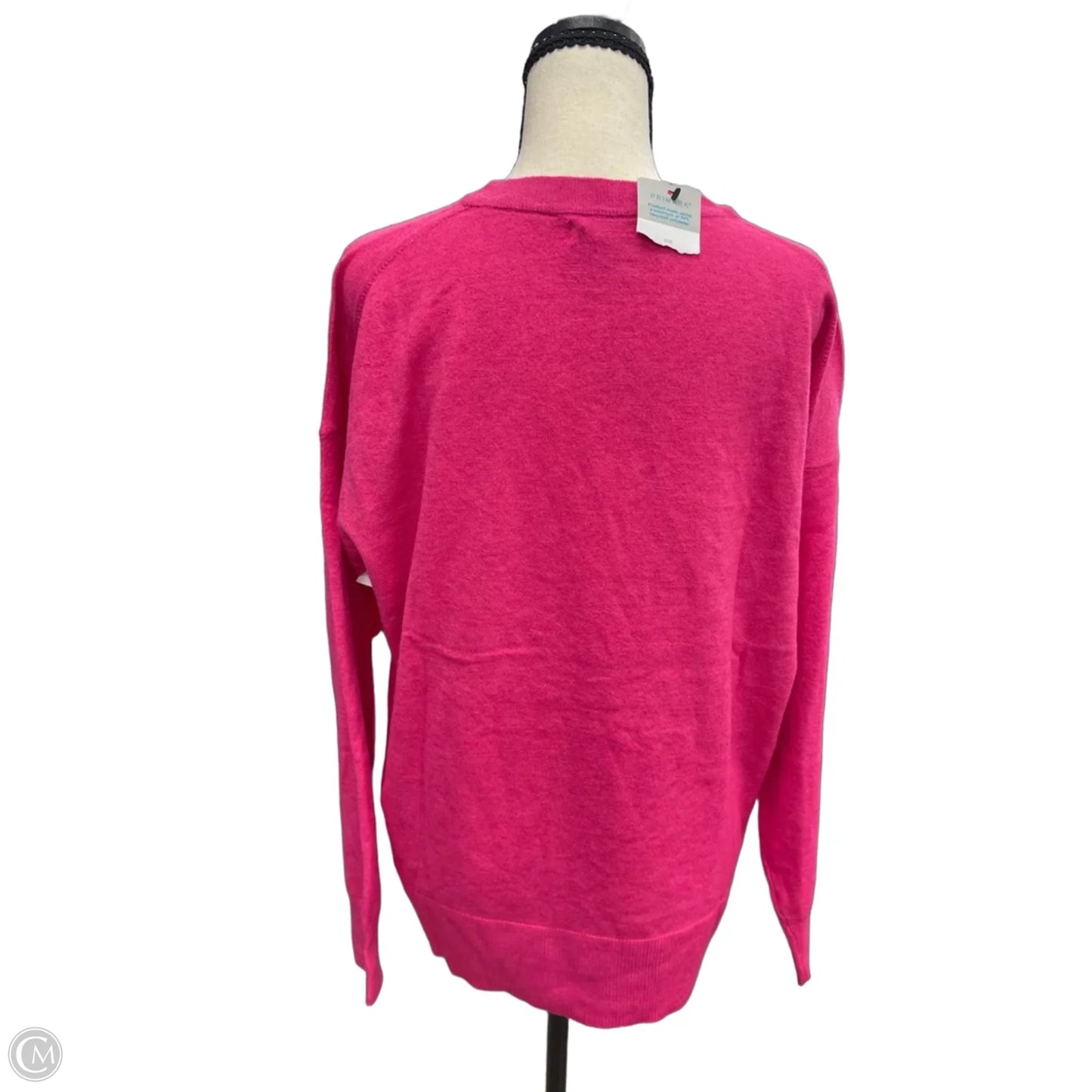 Sweater By Primark In Pink, Size: L