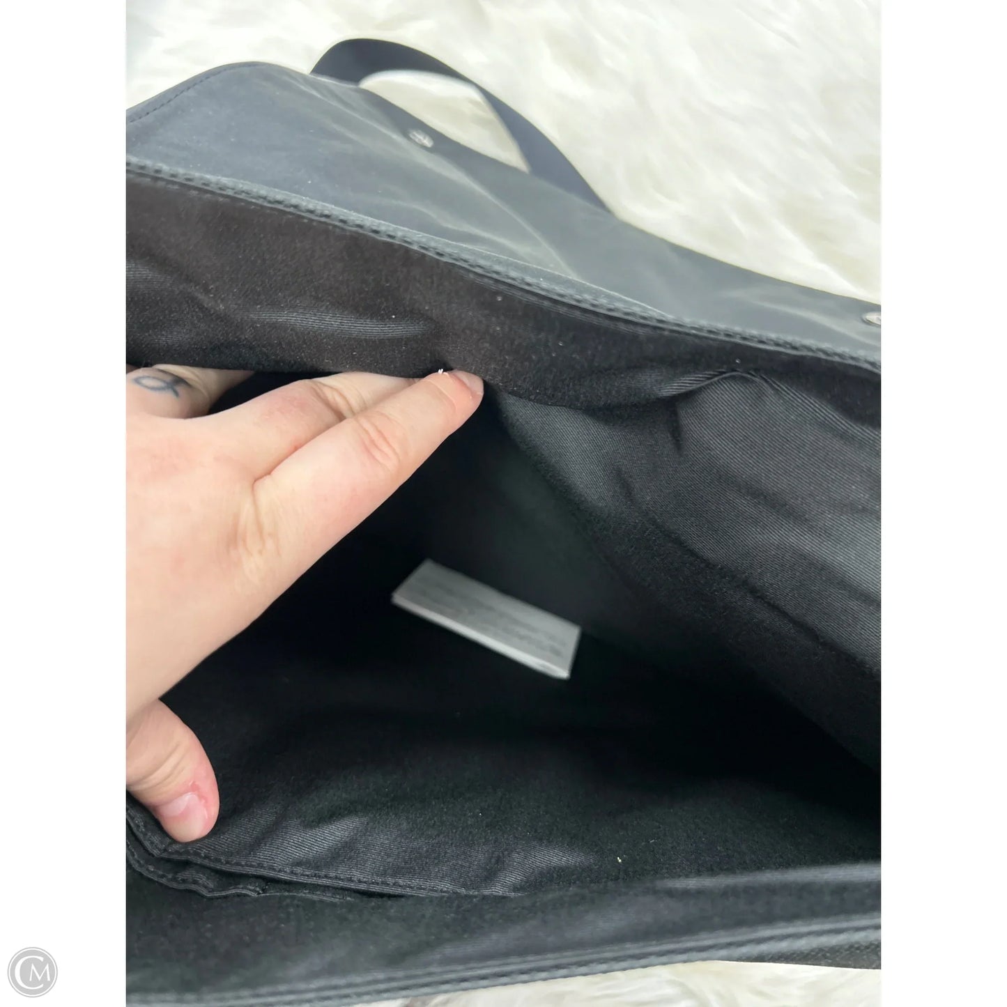 Laptop Bag Designer By Coach, Size: Large